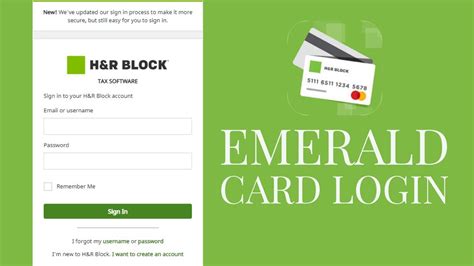 h and r block emerald card|h&r block emerald login.